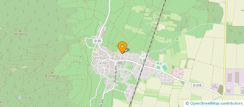 localisation de l'entreprise 537 683 773   DAMBACH-LA-VILLE