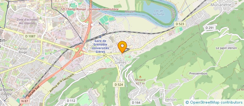 localisation de l'entreprise 537 693 657   GIERES