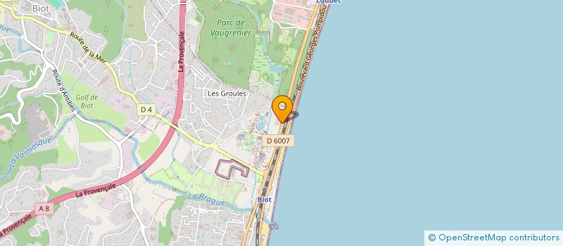 localisation de l'entreprise 537 711 400   VILLENEUVE-LOUBET