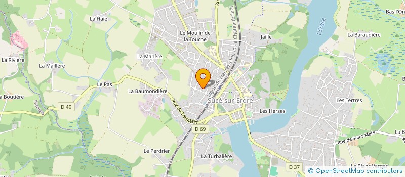 localisation de l'entreprise 537 734 154 à NANTES