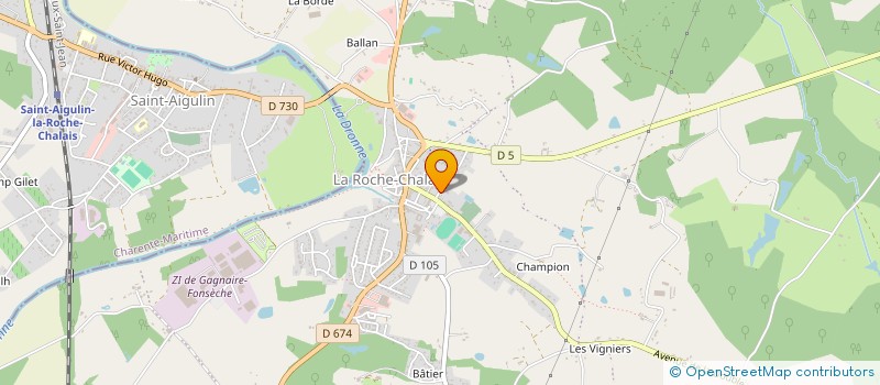 localisation de l'entreprise 537 787 244   LES PEINTURES