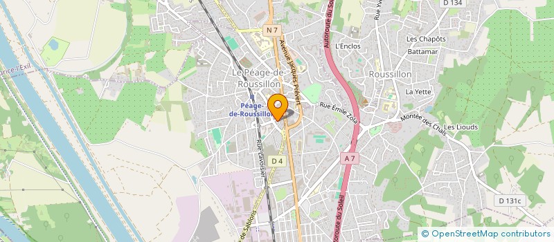 localisation de l'entreprise 537 797 268 à ANNONAY
