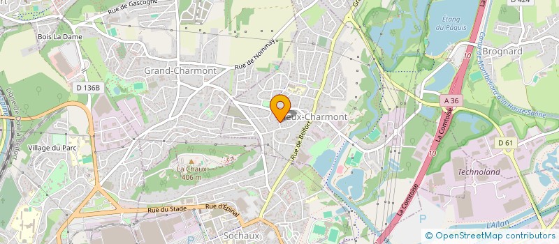 localisation de l'entreprise 537 800 278 à VIEUX-CHARMONT