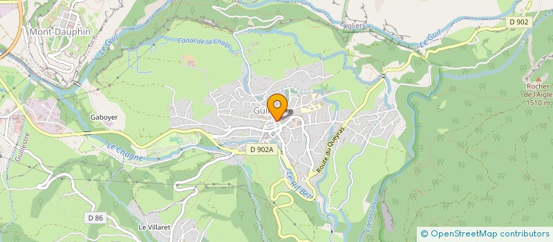 localisation de l'entreprise 537 810 202   L'ARGENTIERE-LA-BESSEE