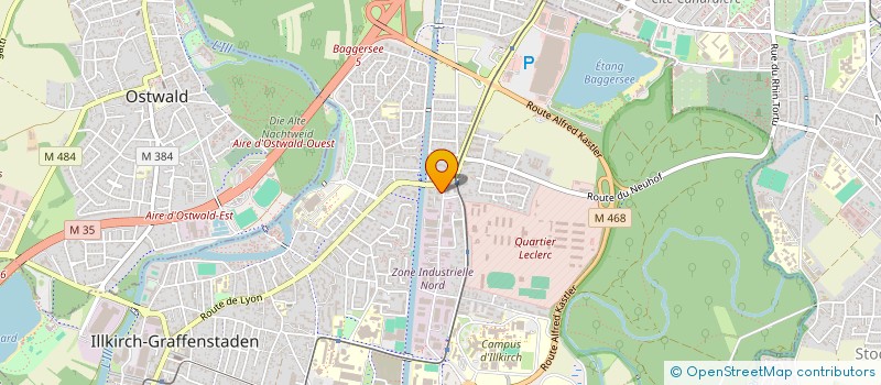 localisation de l'entreprise 537 820 318   ERSTEIN