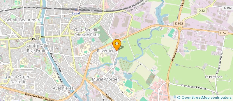 localisation de l'entreprise 537 835 704   GENNES-SUR-SEICHE