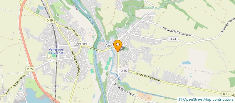 localisation de l'entreprise 537 844 896   VENERQUE