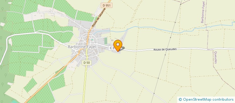 localisation de l'entreprise 537 855 553   BARBONNE-FAYEL