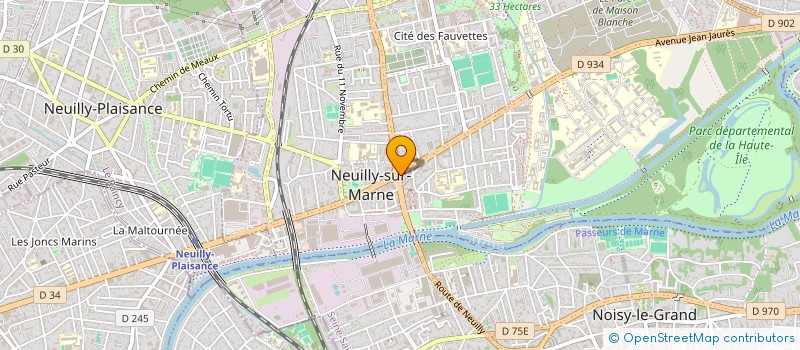 localisation de l'entreprise 537 856 056   LE PLESSIS-TREVISE