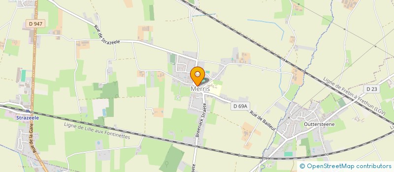 localisation de l'entreprise 537 858 219  à BAILLEUL