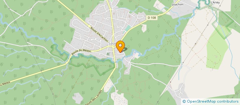 localisation de l'entreprise 537 859 043   SAUCATS