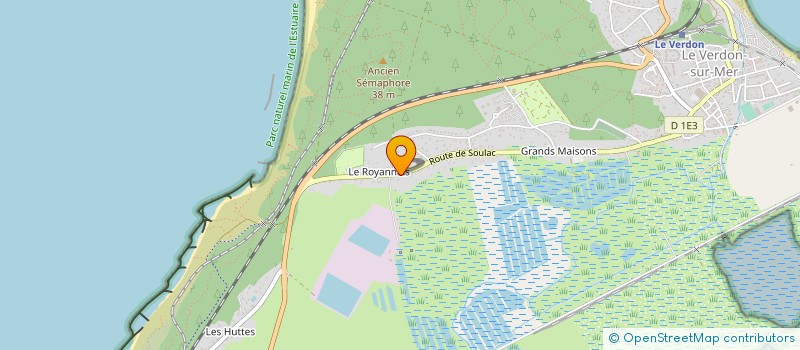 localisation de l'entreprise 537 863 904   LE VERDON-SUR-MER