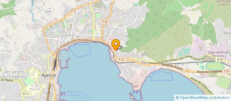 localisation de l'entreprise 537 906 216   AJACCIO