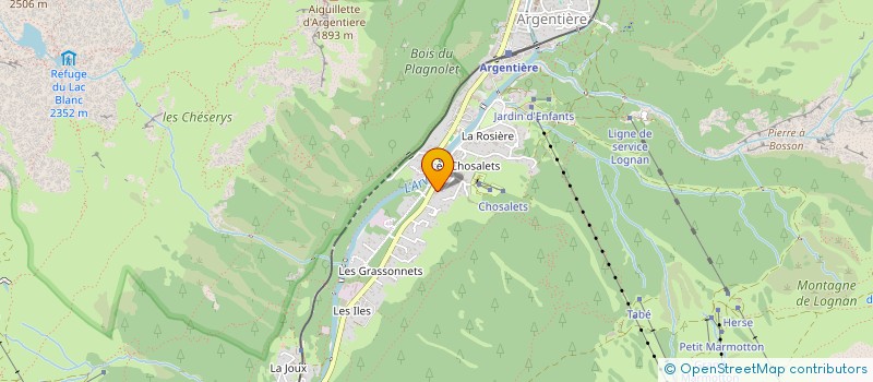 localisation de l'entreprise 537 922 536   CHAMONIX-MONT-BLANC