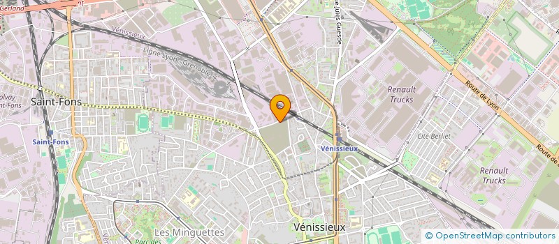 localisation de l'entreprise 537 936 668   VENISSIEUX