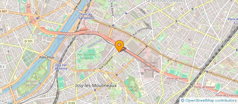 localisation de l'entreprise 537 945 669   VANVES