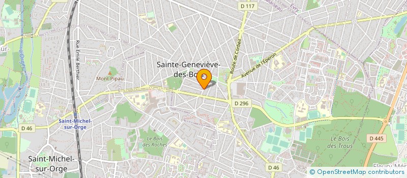 localisation de l'entreprise 537 970 659 à SAINTE-GENEVIEVE-DES-BOIS