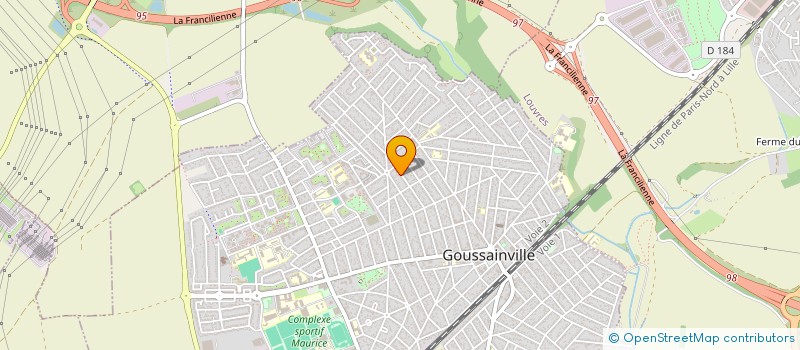 localisation de l'entreprise 537 973 406   GOUSSAINVILLE