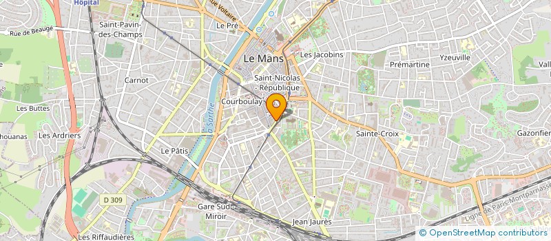 localisation de l'entreprise 537 977 068   LE MANS