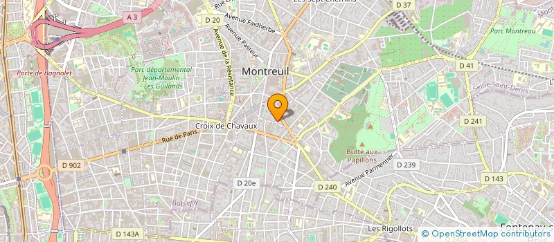 localisation de l'entreprise 537 984 098 à MONTREUIL