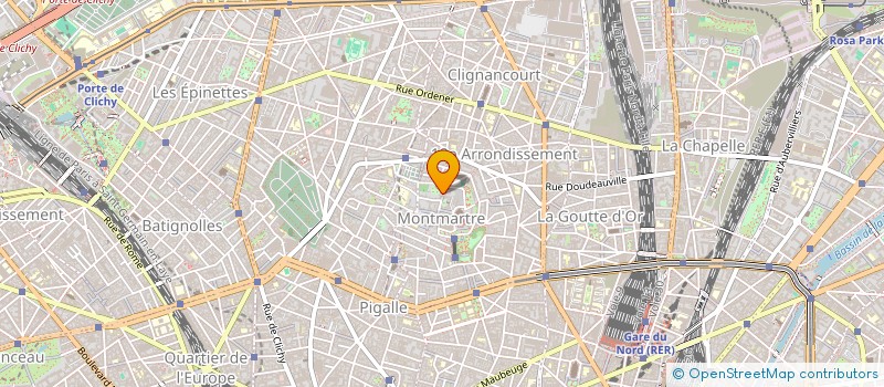 localisation de l'entreprise 538 004 409   PARIS