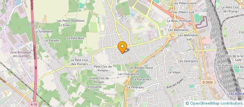 localisation de l'entreprise 538 005 778 à SARAN