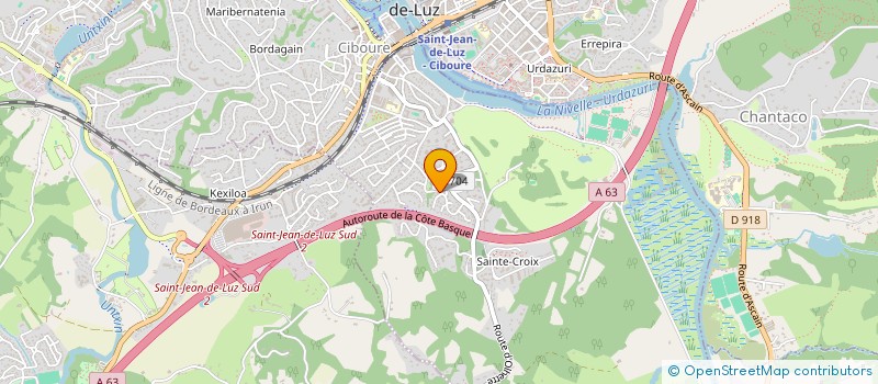 localisation de l'entreprise 538 017 583   CIBOURE