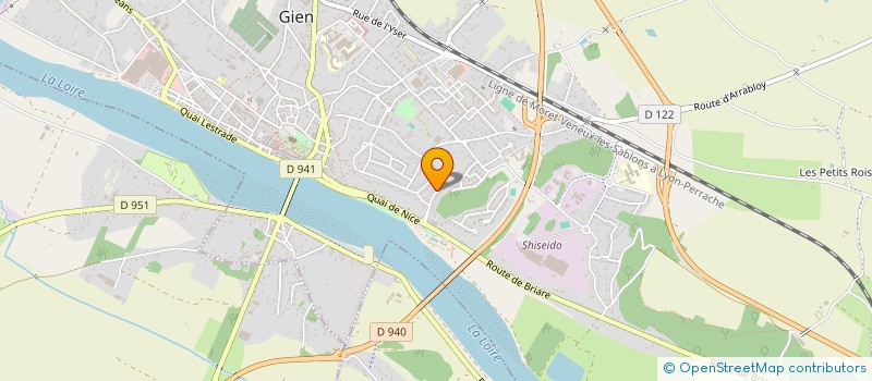 localisation de l'entreprise 538 025 842 à OLIVET