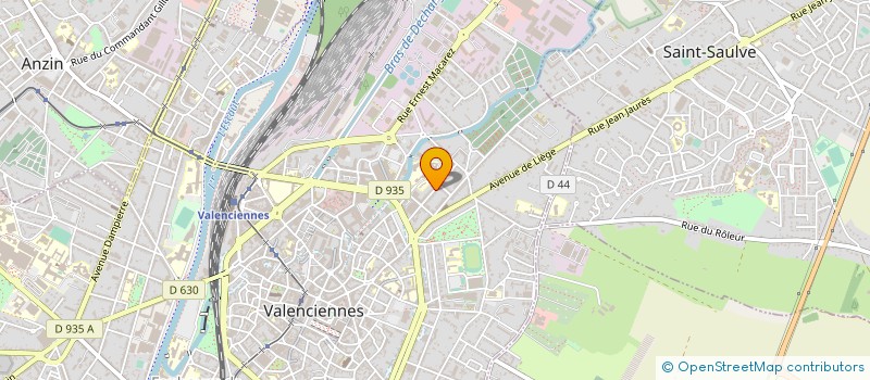 localisation de l'entreprise 538 036 716   VALENCIENNES