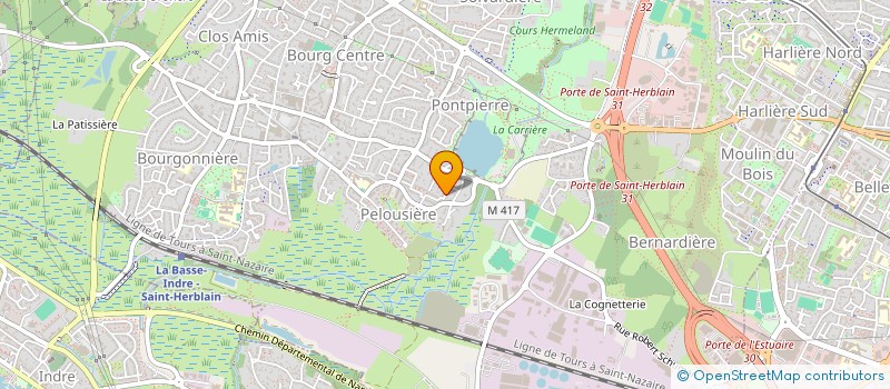 localisation de l'entreprise 538 045 113  à COUERON