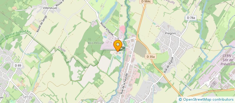 localisation de l'entreprise 538 051 327 à SAINT-GENIS-POUILLY
