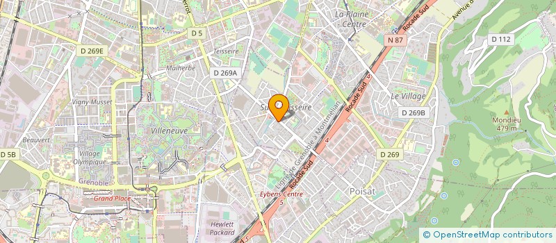 localisation de l'entreprise 538 053 216  à SAINT-MARTIN-D'HERES