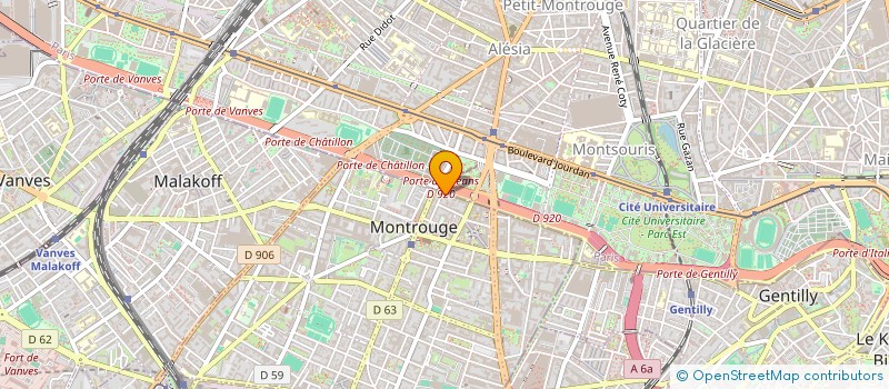 localisation de l'entreprise 538 067 232   MONTROUGE