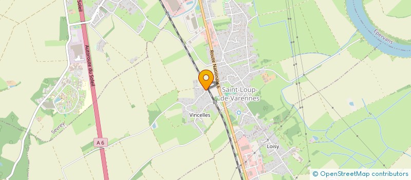 localisation de l'entreprise 538 069 600 à SAINT-MAURICE-LES-COUCHES