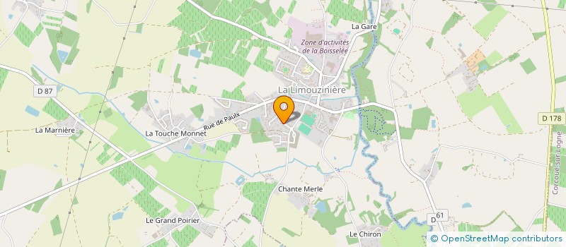 localisation de l'entreprise 538 071 952   LA LIMOUZINIERE