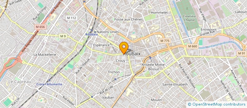 localisation de l'entreprise 538 120 080   TOURCOING