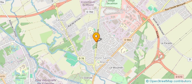 localisation de l'entreprise 538 130 048   SAINTE-MAURE