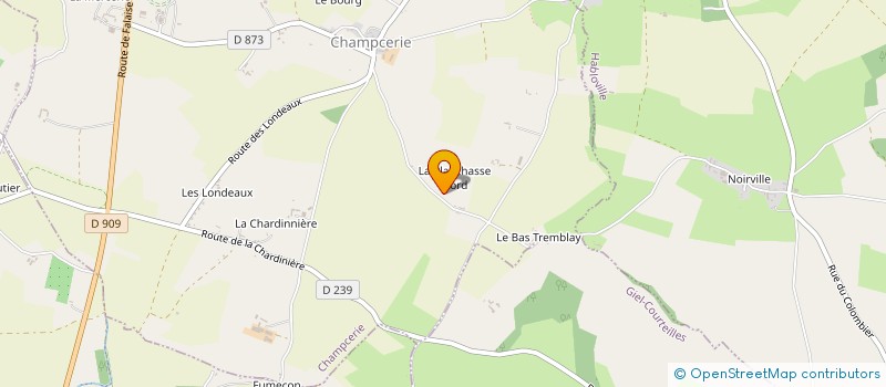 localisation de l'entreprise 538 150 335 à MONTS-SUR-ORNE