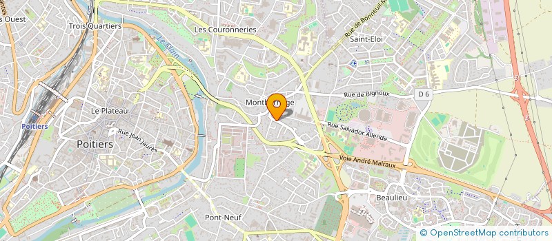 localisation de l'entreprise 538 162 967   POITIERS