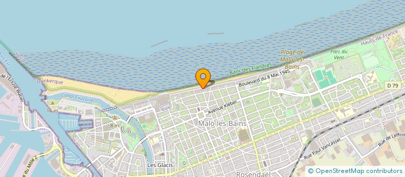localisation de l'entreprise 538 163 064 à DUNKERQUE
