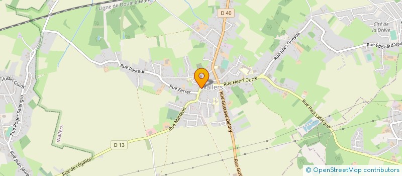 localisation de l'entreprise 538 176 710   WALLERS