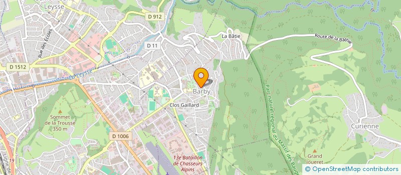 localisation de l'entreprise 538 180 175   LES DESERTS