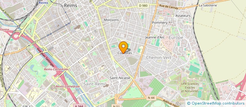 localisation de l'entreprise 538 219 718   REIMS