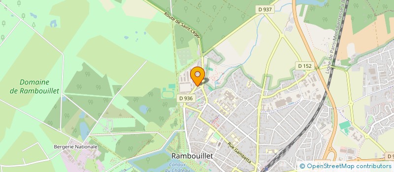 localisation de l'entreprise 538 228 149  à RAMBOUILLET