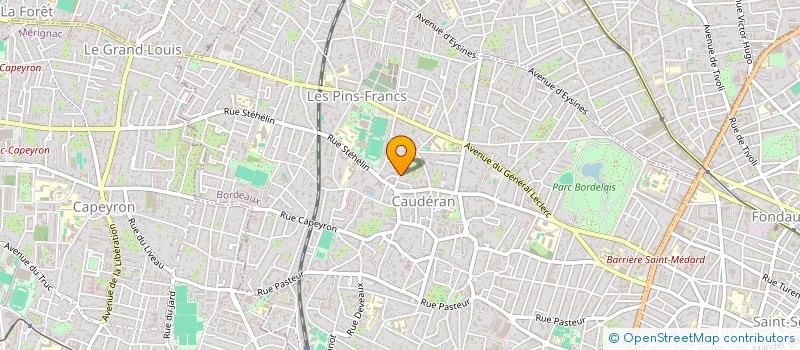 localisation de l'entreprise 538 232 463   BORDEAUX