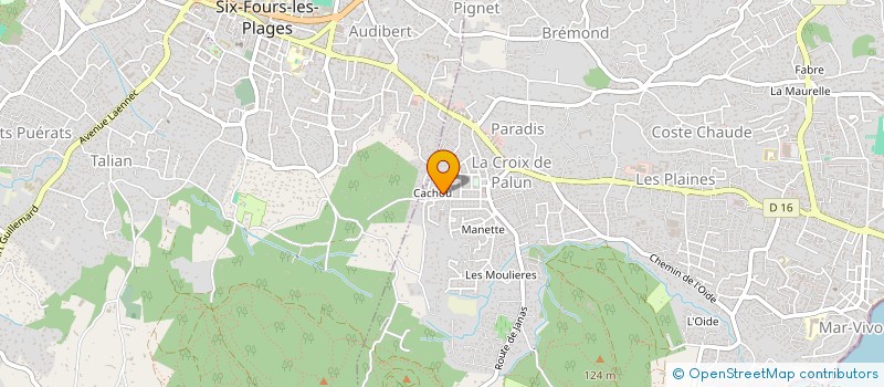 localisation de l'entreprise 538 236 423 à LA SEYNE-SUR-MER