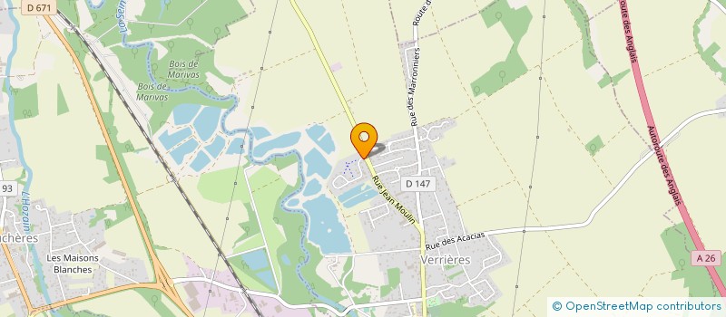 localisation de l'entreprise 538 256 645   VERRIERES