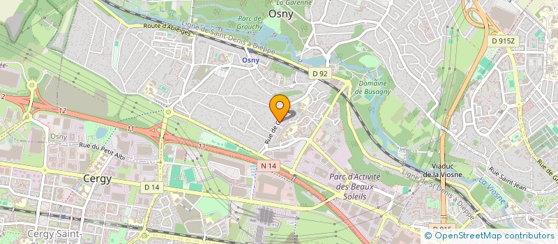 localisation de l'entreprise 538 265 083   SAINT-GERVAIS