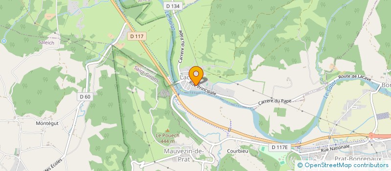localisation de l'entreprise 538 278 474 à LACAVE