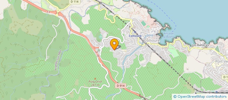 localisation de l'entreprise 538 281 007   COLLIOURE